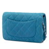 Secondhand Chanel CC Quilted Caviar Wallet on Chain