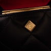 Secondhand Chanel Mini Quilted Lambskin Diamond Lock Phone Holder