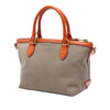 Prada Canvas Canapa Logo Bow Satchel Secondhand
