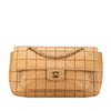 Secondhand Chanel Lambskin Wild Stitch Chocolate Bar Chain Flap