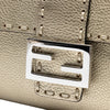 Fendi Medium Leather Selleria Baguette Satchel Secondhand