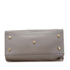 Saint Laurent Small Leather Monogram Cabas Satchel Secondhand