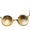 Chanel CC Gold Plated Cambon Medallion Necklace Secondhand
