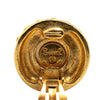Secondhand Chanel Gold Plated Faux Pearl Round Clip on Earrings
