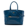 Prada Soft Calf Front Pocket Shopping Tote Secondhand