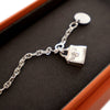 Hermès Sterling Silver Amulettes Kelly Bracelet Secondhand