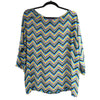 Missoni Multicolor Crepe Loose Fit Top, Size S Secondhand