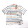 Missoni PATTERNED Short Sleeve Shirt in Gray x Multicolor, Size 48 IT Secondhand