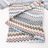 Missoni PATTERNED Short Sleeve Shirt in Gray x Multicolor, Size 48 IT Secondhand