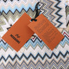 Missoni PATTERNED Short Sleeve Shirt in Gray x Multicolor, Size 48 IT Secondhand
