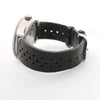 Montblanc Geosphere 119286 BBGJ3HDQ3 SS x Leather AT Watch with Black Dial Secondhand
