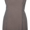 Secondhand Moschino Checkered Dress and Jacket Set - '10s