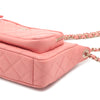 Chanel Small Quilted Lambskin Clutch with Chain Shoulder Bag Secondhand