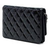Chanel Paris Dallas CC Quilted Patent Goatskin Wallet on Chain Secondhand