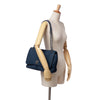 Chanel Large Quilted Nubuck Natural Beauty Split Pocket Flap Secondhand