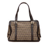 Fendi Zucchino Canvas Shoulder Bag Secondhand
