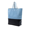 Celine Bicolor Leather Vertical Cabas Tote Secondhand