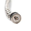 Louis Vuitton Silver Plated Monogram Eclipse Chain Bracelet Secondhand