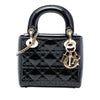 Dior Mini Patent Cannage Lady Dior Secondhand