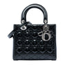 Dior Medium Patent Cannage Lady Dior Secondhand