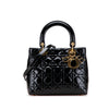 Dior Medium Patent Cannage Lady Dior Secondhand