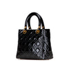 Dior Medium Patent Cannage Lady Dior Secondhand