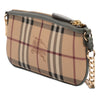 Burberry Haymarket Check Coated Canvas Clara Pochette Secondhand