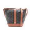 Celine Small Triomphe Coated Canvas Bucket Bag Secondhand
