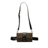 Fendi Zucca Canvas Convertible Baguette Satchel Secondhand