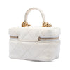 Chanel Mini Caviar Chain Zip Around Vanity Case Secondhand