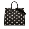 Dolce & Gabbana Large Logo Canvas Shopping Tote Secondhand