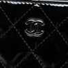 Chanel Medium Quilted Patent O Case Clutch Secondhand
