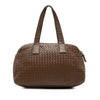 Secondhand Bottega Veneta Nappa Intrecciato Shoulder Bag