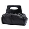 Chanel Lambskin Camellia Top Handle Frame Bag Secondhand