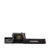 Chanel Quilted Lambskin Chanel 19 Card Holder On Chain Secondhand