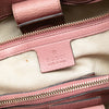 Gucci Medium Bicolor Calfskin Bamboo Shopper Satchel Secondhand