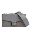 Fendi Zucca Calfskin Soft Trunk Baguette Satchel Secondhand