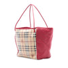 Burberry Small Haymarket Check Coated Canvas and Leather Canterbury Tote Secondhand