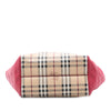 Burberry Small Haymarket Check Coated Canvas and Leather Canterbury Tote Secondhand
