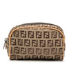 Fendi Zucchino Canvas Pouch Secondhand