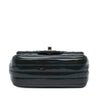 Chanel Mini Square Classic Chevron Patent Single Flap Secondhand