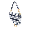Dior Embroidered Canvas Stars Saddle Bag Secondhand