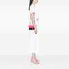 Chanel Mini Rectangular Classic Bicolor Patent Single Flap Secondhand