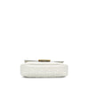 Secondhand Fendi Zucca Embossed Chain Midi Baguette