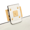 Secondhand Fendi Zucca Embossed Chain Midi Baguette