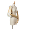 Secondhand Fendi Zucca Embossed Chain Midi Baguette