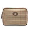 Burberry Vintage Check Canvas Clutch Secondhand