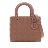 Dior Medium Ultra Matte Calfskin Cannage Lady Dior Secondhand