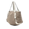 Gucci GG Canvas Horsebit Pelham Shoulder Bag Secondhand