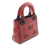 Dior Mini Embossed Calfskin Cannage Studded Flower Lady Dior Secondhand